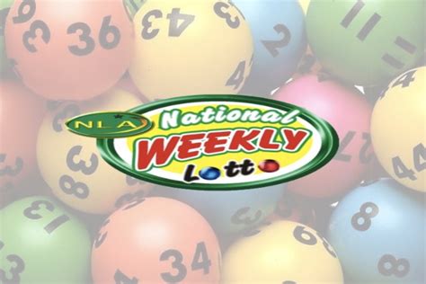 national weekly lotto results|NLA Past Results .